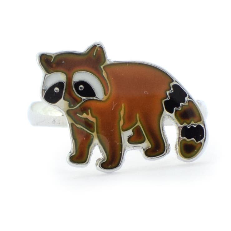 cinemacollection 指輪 ムードリング アライグマ トモコーポレーション アクセサリー プレゼント グッ..