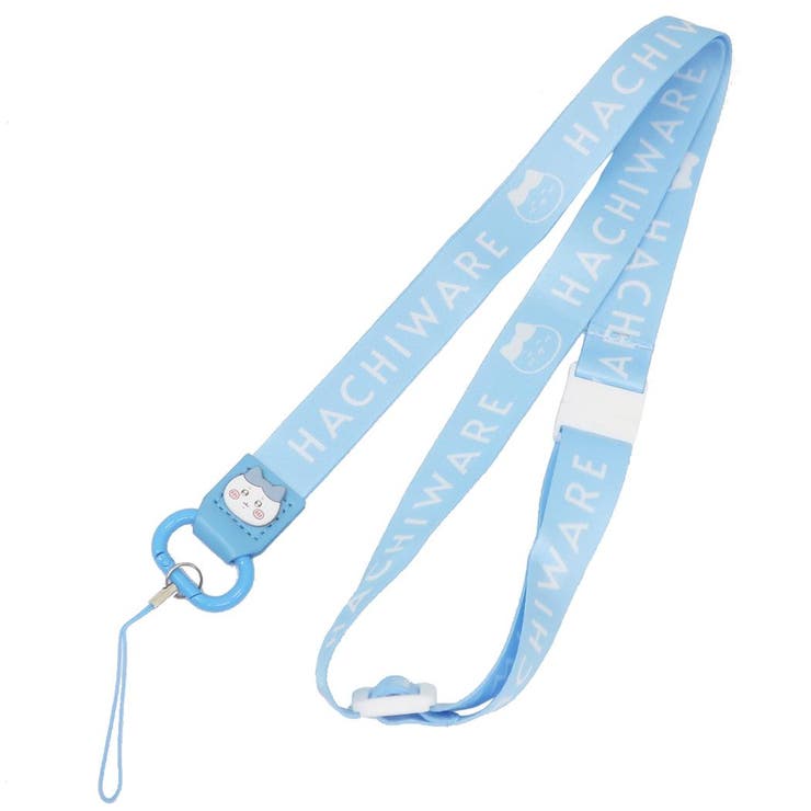 cinemacollection ちいかわ ネックストラップ ネックピース ハチワレ グルマンディーズ 携帯ストラップ キャラクター グッズ バッグ・鞄