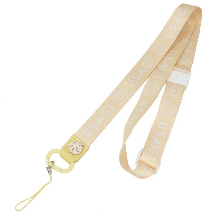 【10％OFFクーポン！3/26(木)1:59まで】cinemacollection ちいかわ ネックストラップ ネックピース うさぎ グルマンディーズ 携帯ストラップ キャラクター グッズ バッグ・鞄