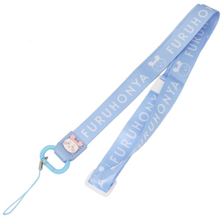 cinemacollection ちいかわ ネックストラップ ネックピース 古本屋 グルマンディーズ 携帯ストラップ キャラクター グッズ バッグ・鞄