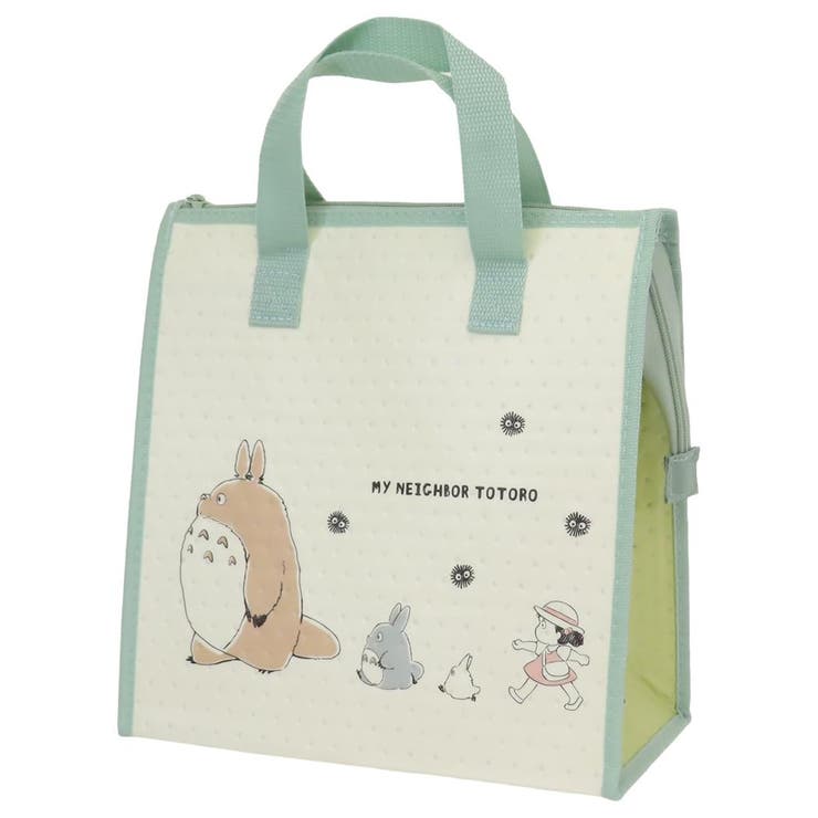 【10％OFFクーポン！3/26(木)1:59まで】cinemacollection となりのトトロ 保冷バッグ 不織布保冷バッグ 行進 スタジオジブリ スケーター ミニトート お弁当かばん キャラクター グッズ バッグ・鞄