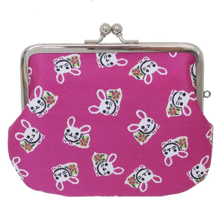 cinemacollection 財布 ミンゲイオリヒラオヤコガマ ウサギ アミナコレクション コインケース 小物入れ がま口財布 おしゃれ グッズ 財布