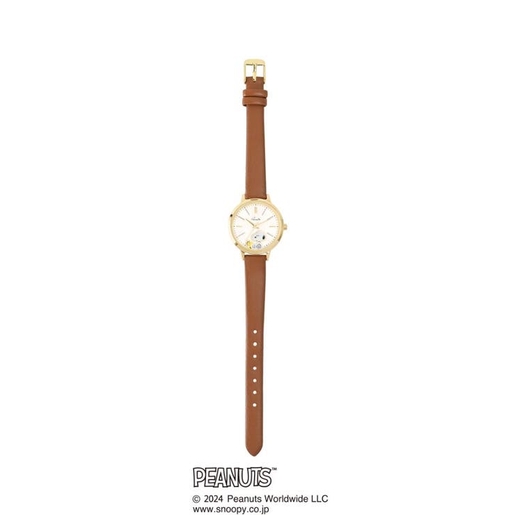 cinemacollection 【20%OFF】スヌーピー 腕時計 2レイヤーウォッチG BR ピーナッツ フィールドワーク プレゼント 女性 かわいい レディース キャラクター グッズ アクセサリー