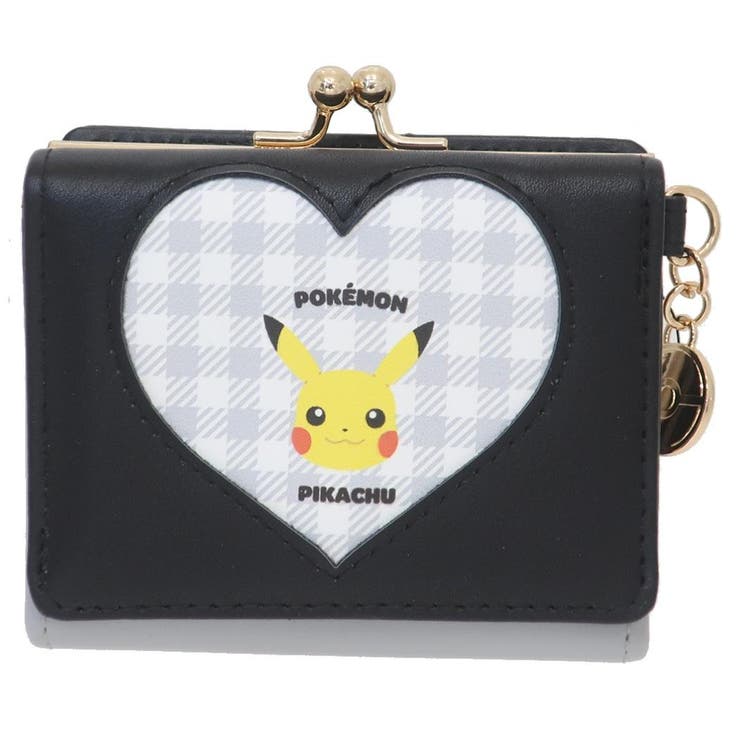 cinemacollection ポケットモンスター ミニウォレット 口金ミニ財布 ピカチュウ BK ポケモン サンアート プレゼント キャラクター グッズ 財布
