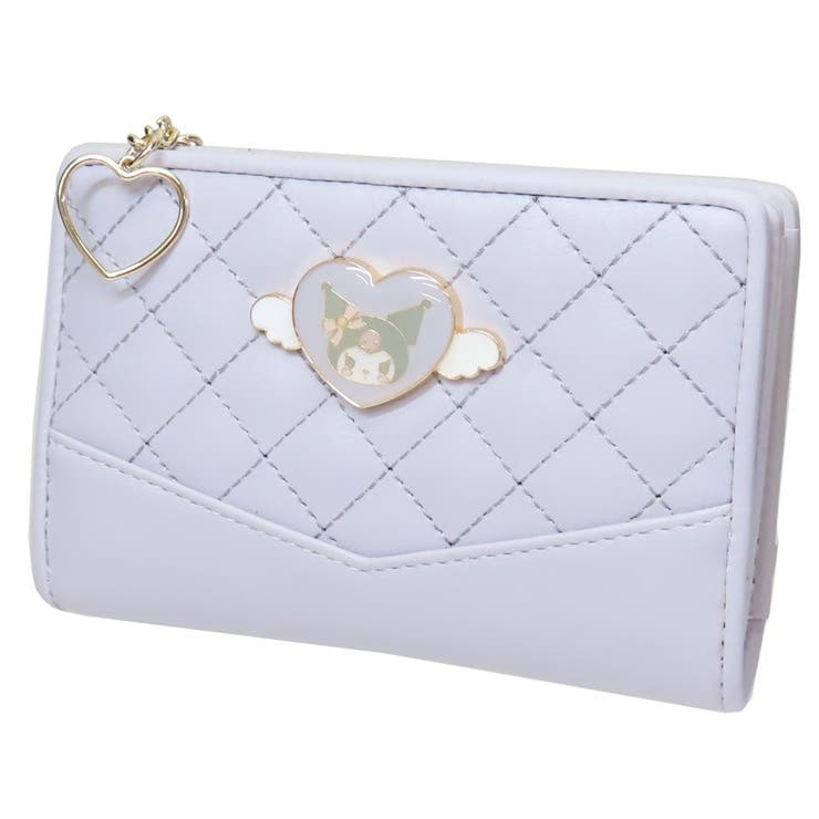 cinemacollection クロミ 二つ折り財布 LF深札入れ ラウンド札入れ ラウンドショートウォレット エンジェルメタル サンリオ サンアート レディース プレゼント キャラクター グッズ 財布