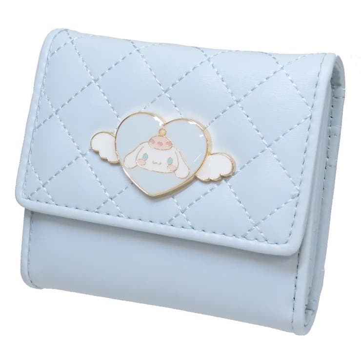 cinemacollection シナモロール ミニウォレット 三つ折り財布 エンジェルメタル サンリオ サンアート レディース プレゼント キャラクター グッズ 財布