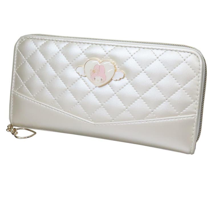 cinemacollection マイメロディ レディース長財布 ラウンド束入れ ラウンドファスナーロングウォレット エンジェルメタル サンリオ サンアート プレゼント キャラクター グッズ 財布