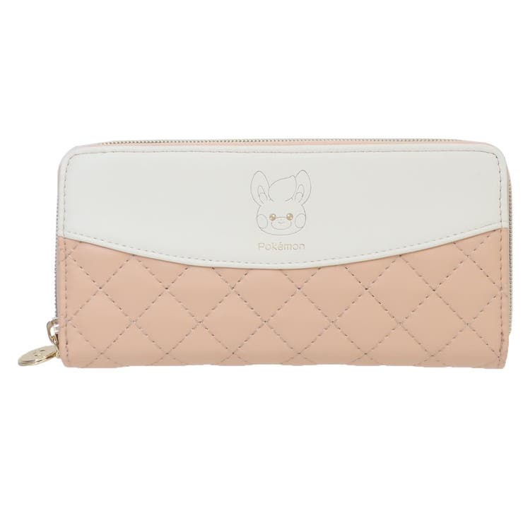 cinemacollection ポケットモンスター レディース長財布 ラウンド束入れ ラウンドファスナーロングウォレット キルトシリーズ オレンジ ポケモン サンアート プレゼント ギフト キャラクター グッズ 財布