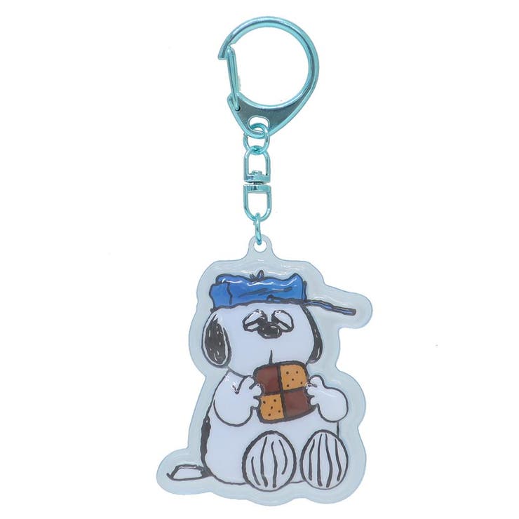 cinemacollection スヌーピー キーリング ぷっくりったいキーホルダー オラフ ピーナッツ マリモクラフト プレゼント アクキー キャラクター グッズ 小物