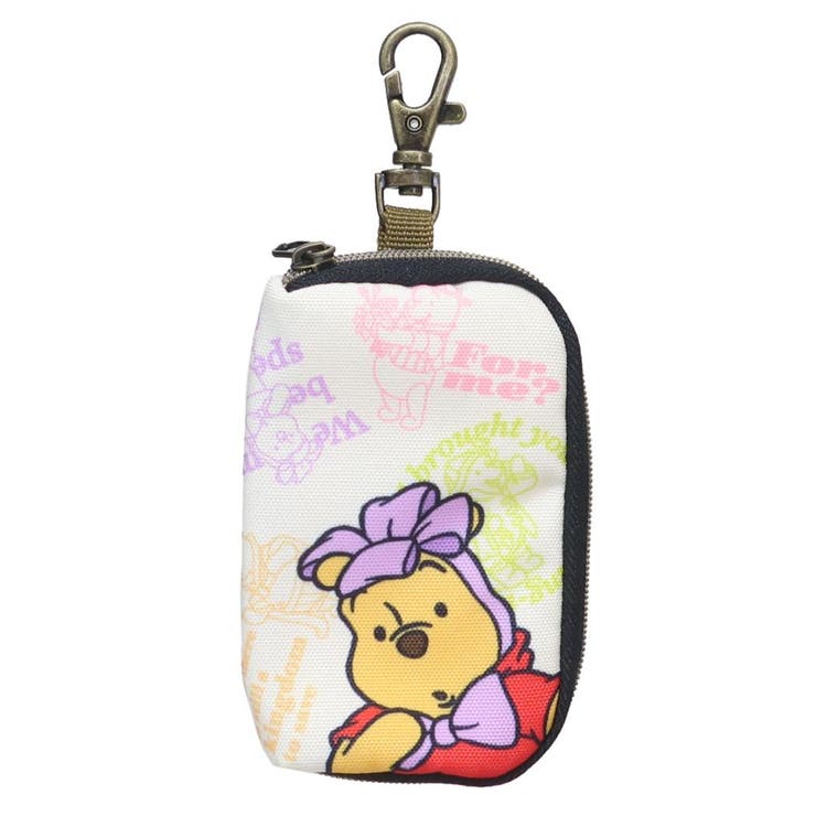 cinemacollection くまのプーさん キーケース スマートキーケース カラフル ディズニー ナカジマ キーポーチ 車 カー用品 鍵入れ キャラクター グッズ 小物
