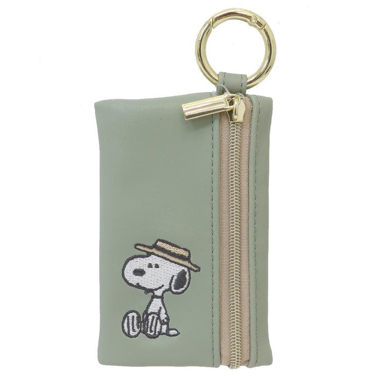 cinemacollection スヌーピー キーケース スマートキーケース SUNDAY PEANUTS ピーナッツ カミオジャパン 鍵入れ 鍵ケース カー用品 キャラクター グッズ 小物
