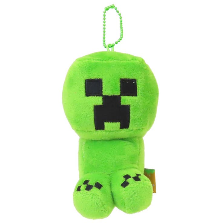 【10％OFFクーポン！4/17(金)9:59まで】cinemacollection マインクラフト マスコット ボールチェーンマスコット クリーパー Minecraft プレゼント かわいい ミニぬいぐるみ ゲームキャラクター グッズ 小物