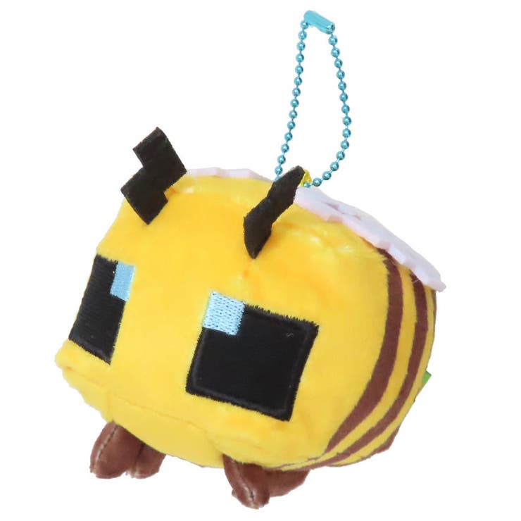 cinemacollection マインクラフト マスコット ボールチェーンマスコット ハチ Minecraft プレゼント かわいい ミニぬいぐるみ ゲームキャラクター グッズ 小物