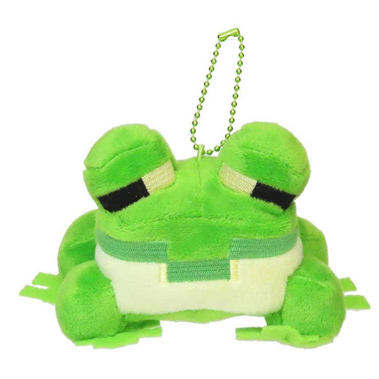 cinemacollection マインクラフト マスコット ボールチェーンマスコット カエル Minecraft プレゼント かわいい ミニぬいぐるみ ゲームキャラクター グッズ 小物