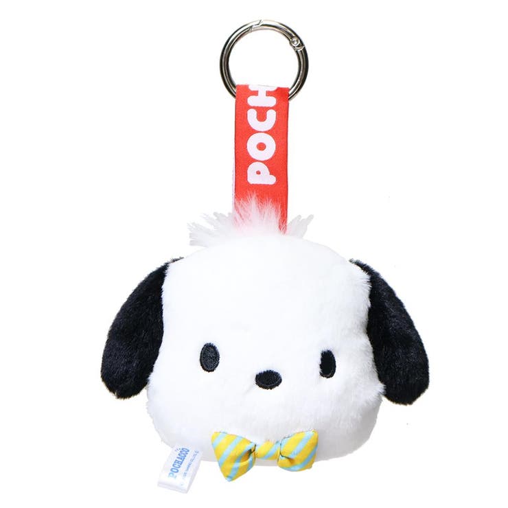 【10％OFFクーポン！3/26(木)1:59まで】cinemacollection ポチャッコ マスコット フェイスタグMC サンリオ ナカジマ スクバ 丸カラビナ キャラクター グッズ 小物