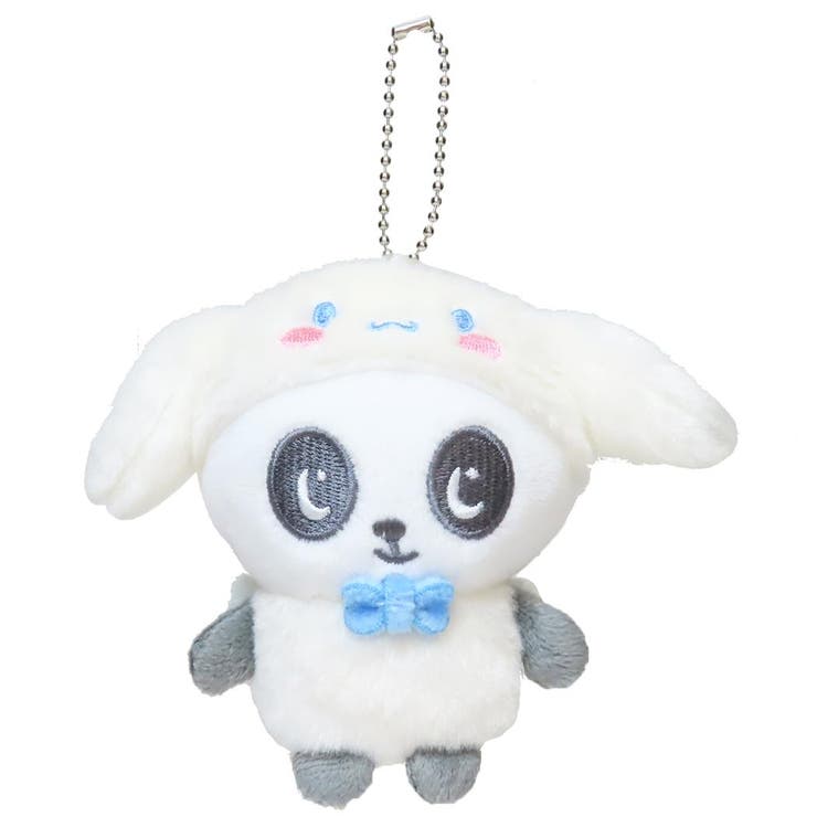 cinemacollection パンシェルxサンリオキャラクターズ マスコット ミニぬいぐるみボールチェーンマスコット シナモロール サンリオ かわいい キャラクター グッズ 小物