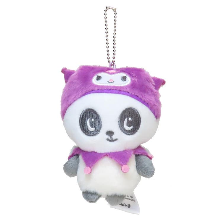cinemacollection パンシェルxサンリオキャラクターズ マスコット ミニぬいぐるみボールチェーンマスコット クロミ サンリオ かわいい キャラクター グッズ 小物