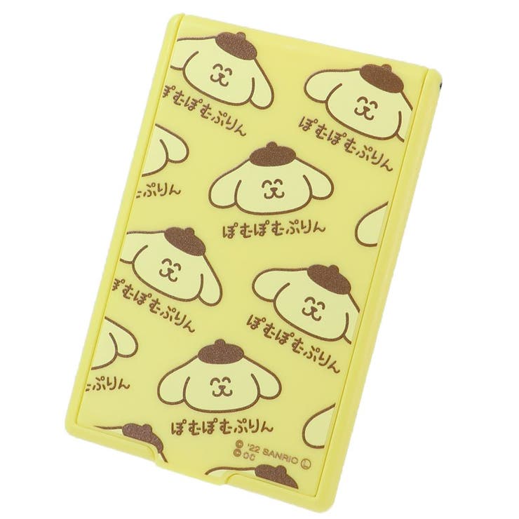 【10％OFFクーポン！12/11(木)1:59まで】cinemacollection ポムポムプリン 手鏡 コンパクトミラー おえかきさんxぽむぽむぷりん サンリオ オクタニ プレゼント キャラクター グッズ 小物