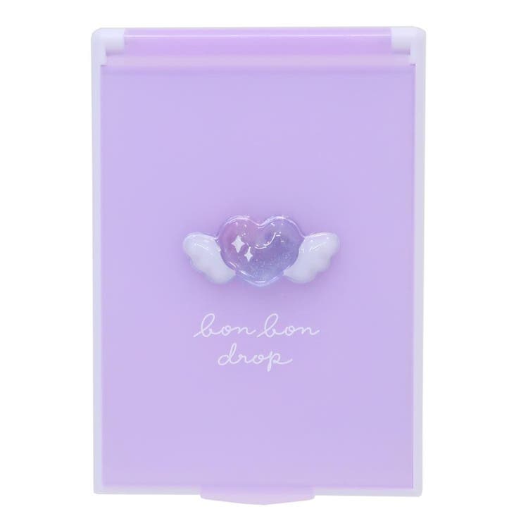 cinemacollection ボンボンドロップコスメ 手鏡 Sサイズミラー ハート クーリア コスメ雑貨 かわいい グッズ 小物