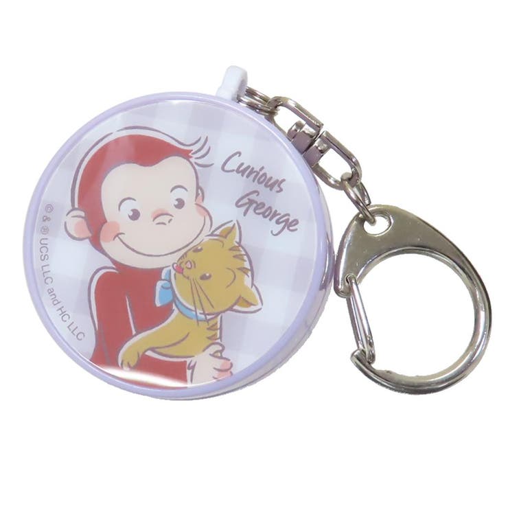 お子様の通学時の緊急コール！ひったくり＆迷子防止に最適防犯アラーム/防犯ベル/子ども/小学生/かわいい世界中で愛されている人気絵本[キュリアスジョージ/おさるのジョージ]グッズにまたまた可愛いnewアイテム登場こちらは物騒な世の中、お子様の安心 安全のために最適な[防犯ブザー]塾帰りや通学、旅行、キャンプの緊急コールやひったくり防止に最適。本体を引っ張ると、大音響が響き渡ります。いろいろな防犯ブザーあるのでお気に入りを探してください。サイズ：幅約46mm出力音量：約85dB（前方1m地点にて）テスト用電池付属返品・交換について購入後の交換は受け付けておりません。予めご了承ください。返品を希望される場合は購入履歴一覧の「ショップへの問い合わせ」よりお問い合わせください。=========================複数配送先指定について1件の注文に対して、異なる住所への配送は対応出来かねます。恐れ入りますが、異なる住所へ配送をご希望の場合、配送先毎に分けて注文いただきますようお願い申し上げます。【小物WOMEN】