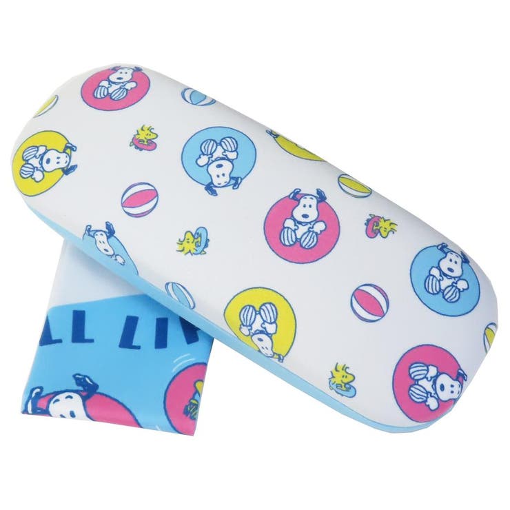 cinemacollection スヌーピー 眼鏡ケース メガネケース 総柄 チルライフ ピーナッツ マリモクラフト ハードタイプ キャラクター グッズ 小物