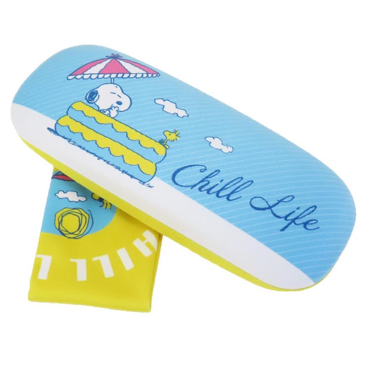 cinemacollection スヌーピー 眼鏡ケース メガネケース プール チルライフ ピーナッツ マリモクラフト ..