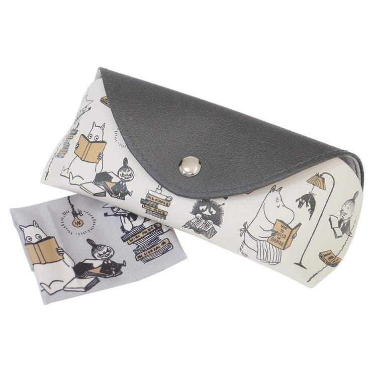 マグネット式で開閉ラクラク！収納/持ち運び/ギフト/めがねケース/保護大人気[Moomin/ムーミン]グッズにまたまた可愛いnewアイテム登場こちらは大人気アイテム[フラップメガネケース]マグネット式で開閉らくらくサングラスなどフレームの大...
