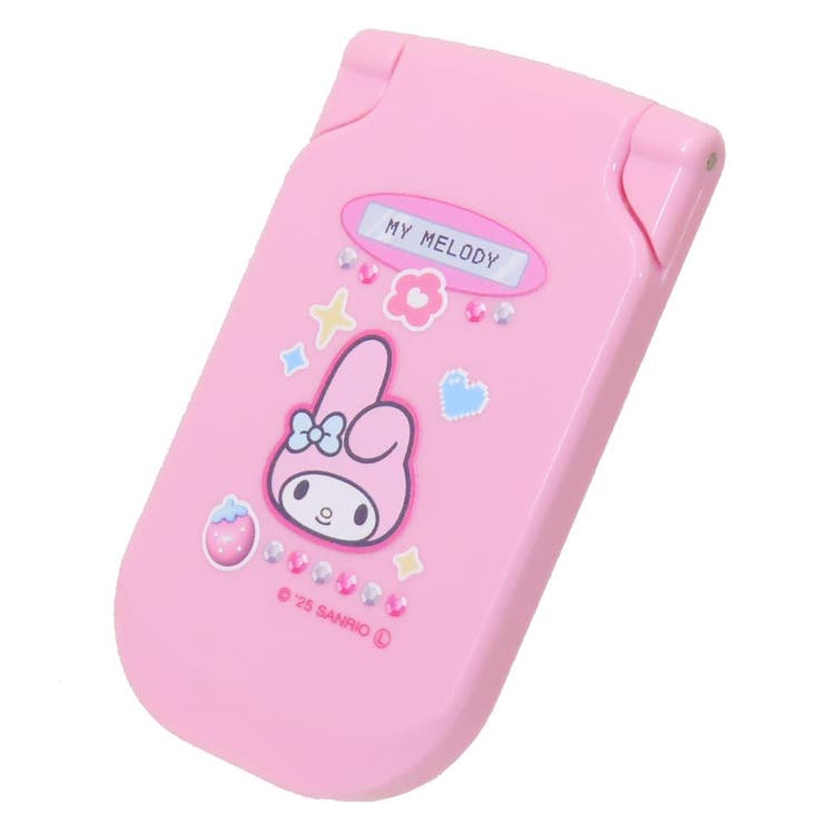 cinemacollection マイメロディ 手鏡 ガラケー型コンパクトミラー サンリオ カミオジャパン コンパクトミラー 平成レトロ キャラクター グッズ ...