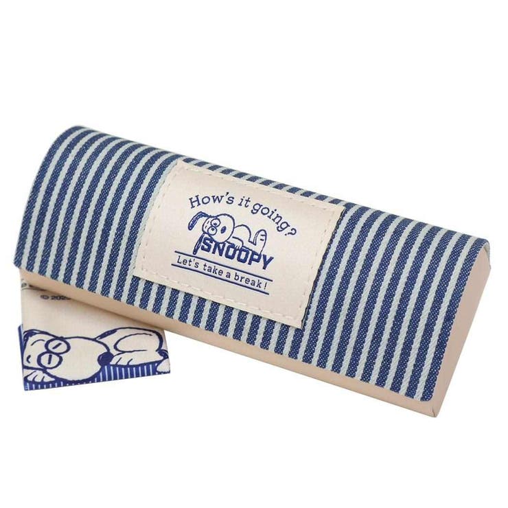 cinemacollection スヌーピー 眼鏡ケース クロス付きメガネケース ブレイクタイム ピーナッツ マリモクラフト ハードタイプ キャラクター グッズ 小物