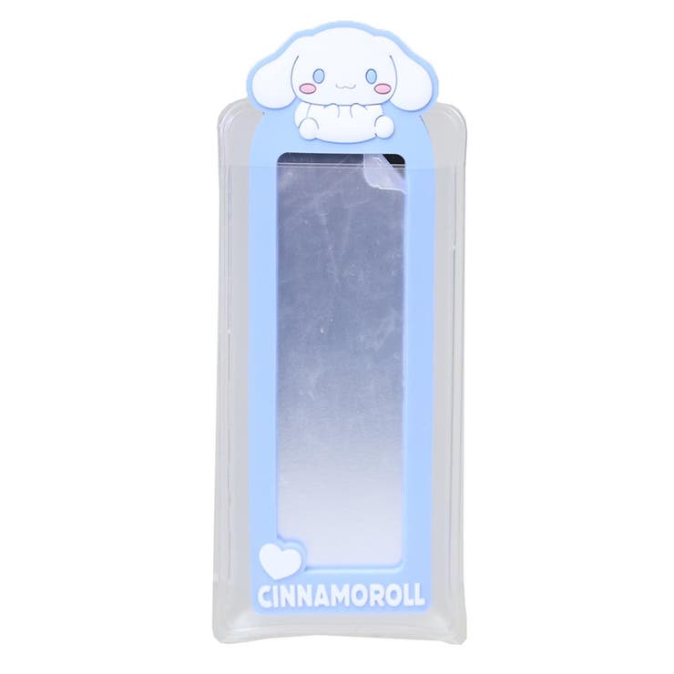【10％OFFクーポン！5/7(木)9:59まで】cinemacollection シナモロール 手鏡 スリムラバーミラー サンリオ カミオジャパン コンパクトミラー キャラクター グッズ 小物cinemacollection シナモロール 手鏡 スリ