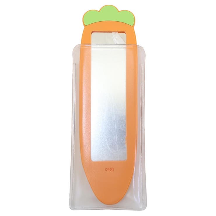 cinemacollection 手鏡 スリムラバーミラー にんじん カミオジャパン コンパクト かわいい グッズ 小物