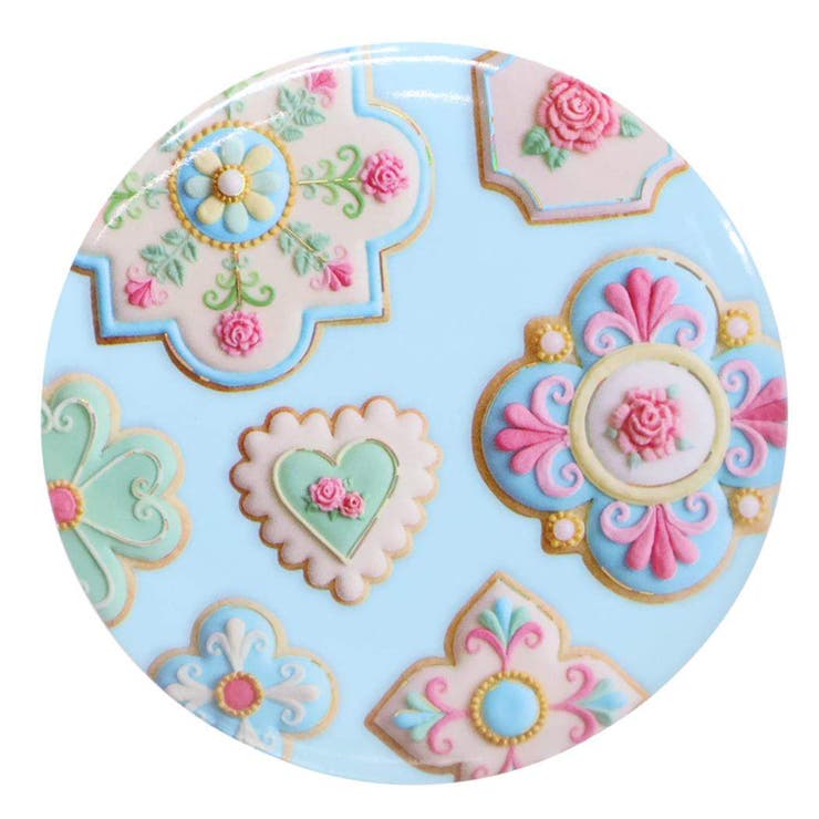 cinemacollection KUNIKA 手鏡 缶ミラー blue Green Flash コンパクトミラー 身だしなみ かがみ おしゃ..