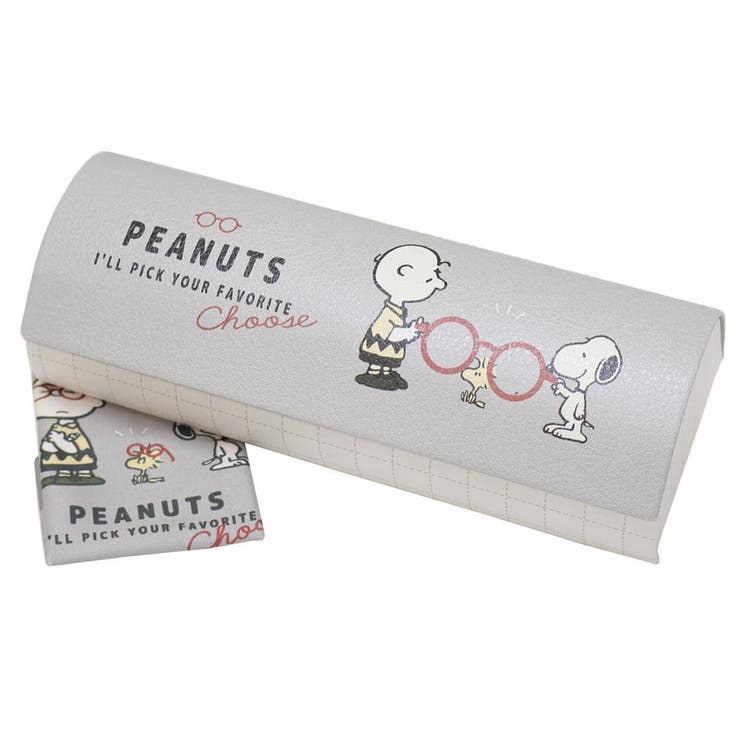 cinemacollection スヌーピー 眼鏡ケース クロス付きメガネケース Choose ピーナッツ カミオジャパン ハードタイプ プレゼント キャラクター グッズ 小物