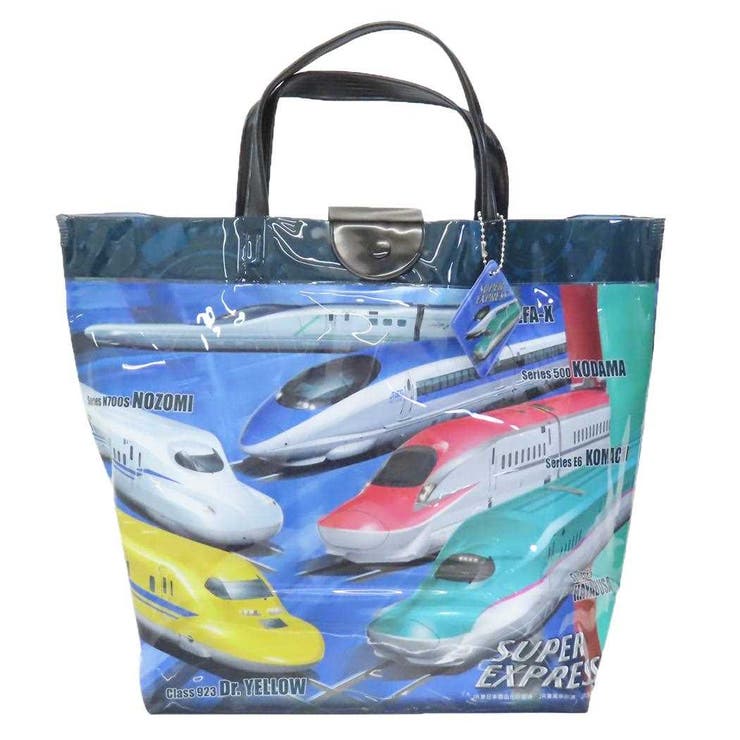 【10％OFFクーポン！5/27(水)1:59まで】cinemacollection スーパーエクスプレス プールバッグ バケット型ビニールトート 鉄道 高波クリエイト ビーチバッグ 海プール サマーレジャー用品 キャラクター グッズ 水着
