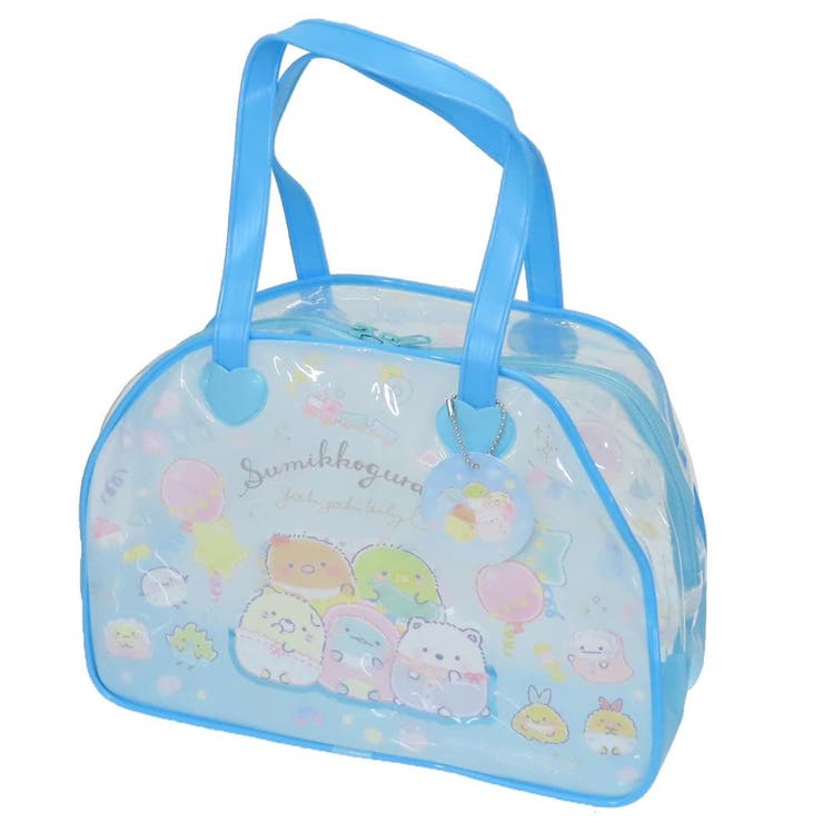 cinemacollection すみっコぐらし プールバッグ ボストンバッグ サンエックス 高波クリエイト ビーチバッグ 海プール サマーレジャー用品 キャラクター グッズ 水着