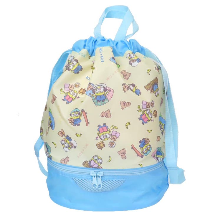 【10％OFFクーポン！2/23(月)1:59まで】cinemacollection ミニオン プールバッグ 2wayボンサック 2層式 ユニバーサル映画 高波クリエイト ビーチバッグ 海プール サマーレジャー用品 キャラクター グッズ 水着