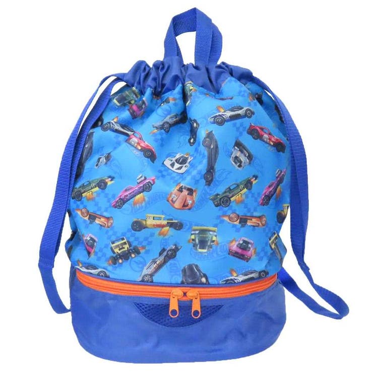 【10％OFFクーポン！2/23(月)1:59まで】cinemacollection ホットウィール プールバッグ 2wayボンサック 2層式 自動車 高波クリエイト ビーチバッグ 海プール サマーレジャー用品 キャラクター グッズ 水着