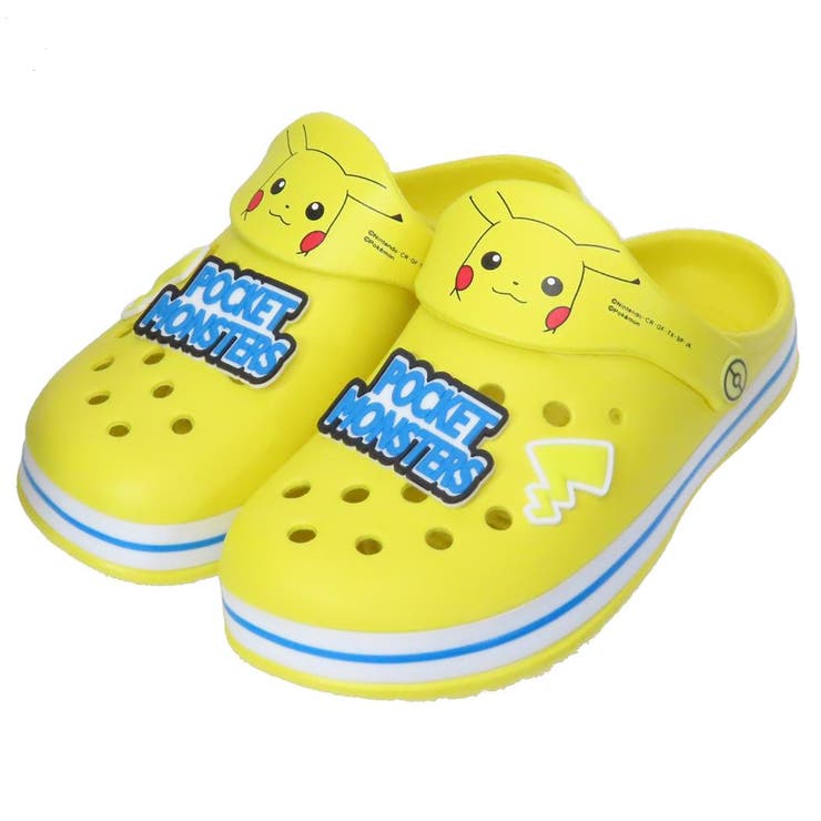 cinemacollection ポケットモンスター 女性用サンダル レディースEVAサンダル ピカチュウ YE ポケモン ジェイズプランニング EVAキャラサンダル 大人用 キャラクター グッズ 水着