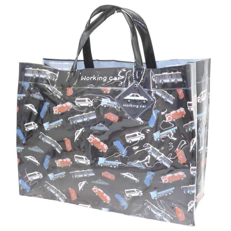 【10％OFFクーポン！3/26(木)1:59まで】cinemacollection プールバッグ マチアリトートバッグ ワーキングカー 高波クリエイト 海プール サマーレジャー用品 かわいい グッズ 水着