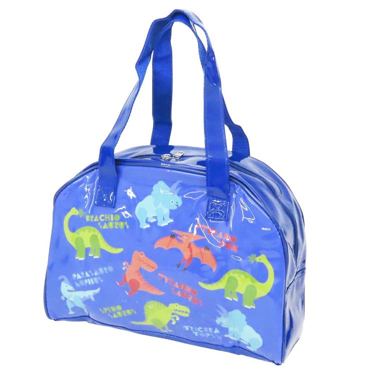 【10％OFFクーポン！3/26(木)1:59まで】cinemacollection プールバッグ ボストン ビーチバッグ 恐竜 ニシオ 海プール サマーレジャー用品 グッズ 水着