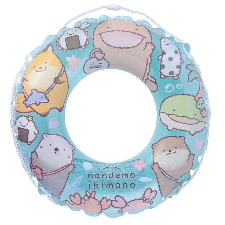 【10％OFFクーポン！3/26(木)1:59まで】cinemacollection なんでもいきもの 浮き輪 70cm うきわ マルカ 海プール サマーレジャー用品 グッズ 水着