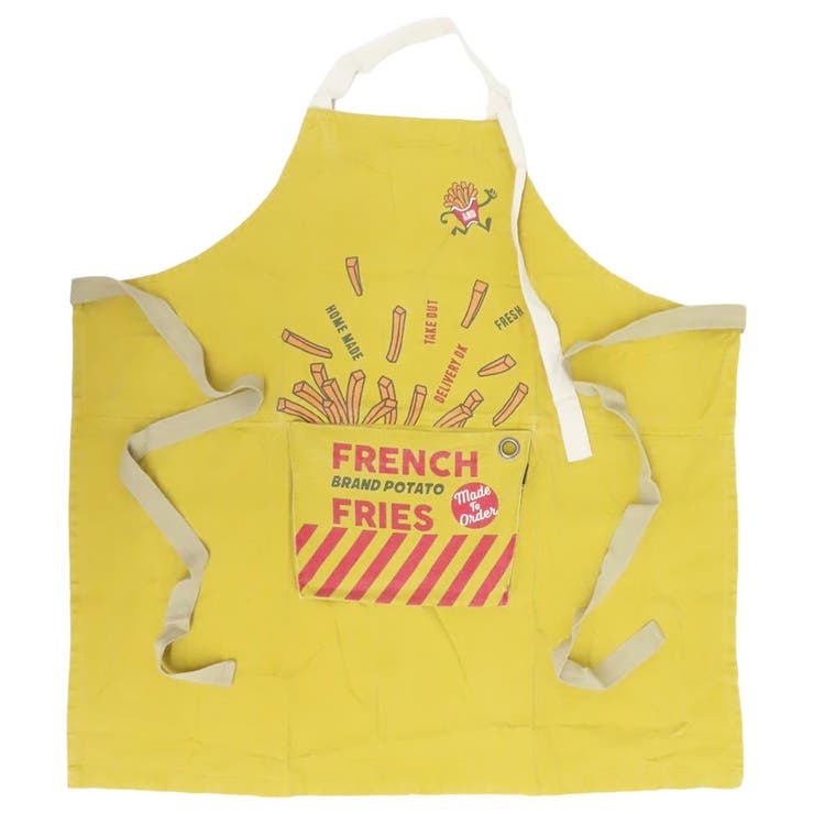 cinemacollection AND PACKABLE エプロン パッカブルエプロン PAP ポテト YE テクノプライム お料理 キッチン用品 ギフト プレゼント グッズ マタニティ