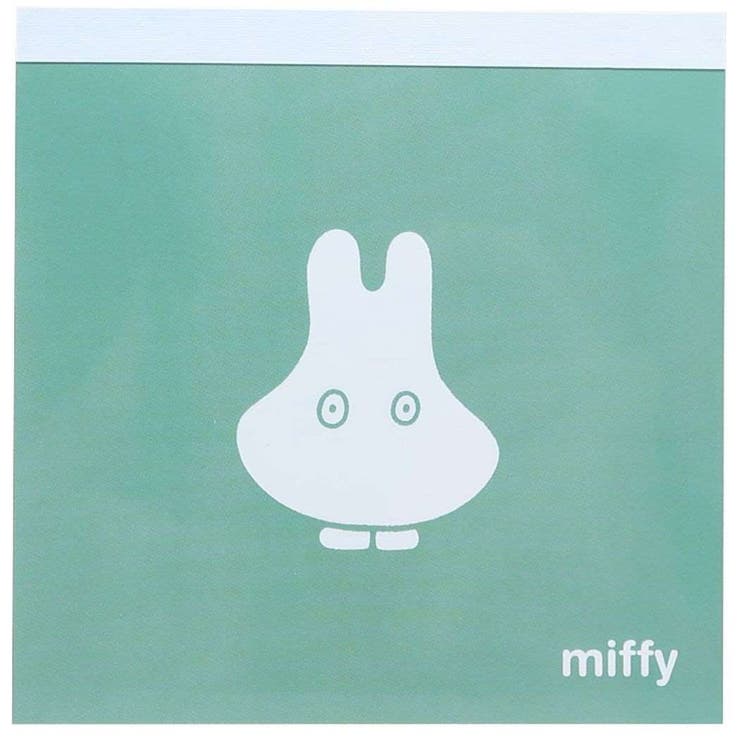 cinemacollection ミッフィー メモ帳 スクエアメモパッド obake ディックブルーナ Green Flash おしゃ..