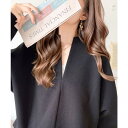 【8/11まで5%OFFクーポン】Classical Elf 大人の魅力漂うシルエット。 コクーンシルエット圧縮ニットトップス トップス