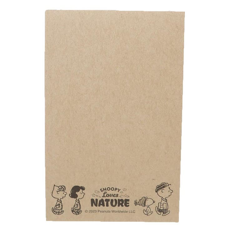 cinemacollection スヌーピー メモ帳 SNOOPY LOVES NATURE メモ ピンク ピーナッツ カミオジャパン かわいい キャラクター グッズ その他