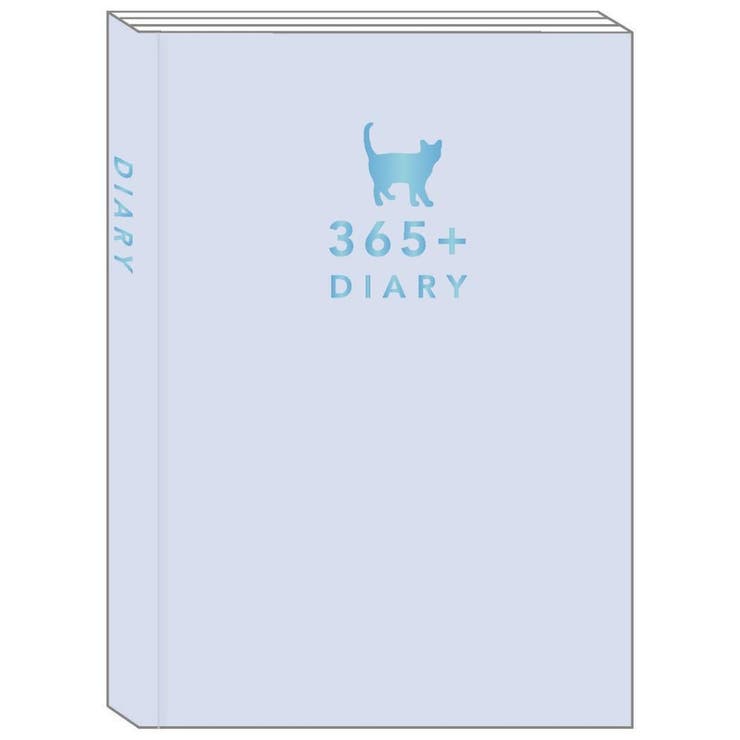 【10％OFFクーポン！11/27(木)1:59まで】cinemacollection みんなの文具 日記帳 1年日記 365+ ねこ サ..