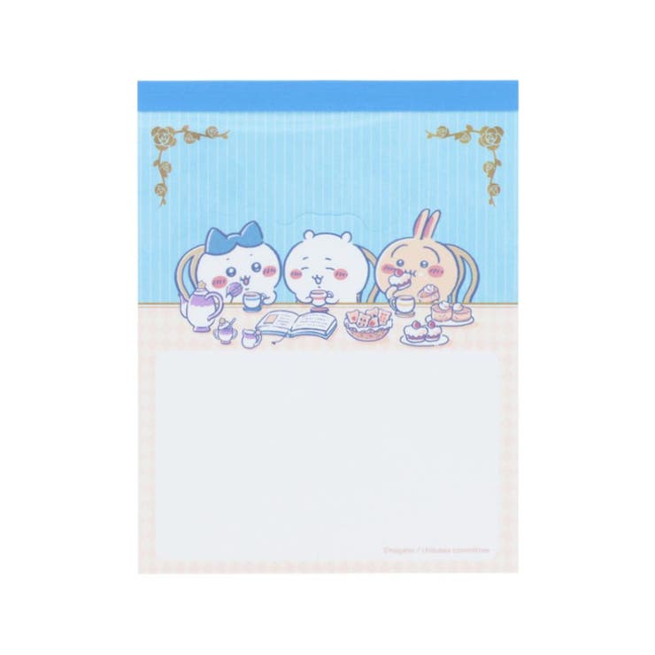 【10％OFFクーポン！3/26(木)1:59まで】cinemacollection ちいかわ メモ帳 メッセージメモ ティータイムA サンスター文具 新学期準備文具 事務用品 伝言 キャラクター グッズ その他