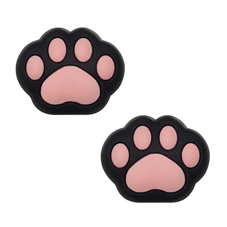 【10％OFFクーポン！2/10(火)1:59まで】cinemacollection カー用品 肉球NEWナンバーボルトキャップ クロ ねこ 三金商事 MEIHO ボルトカバー かわいい グッズ その他