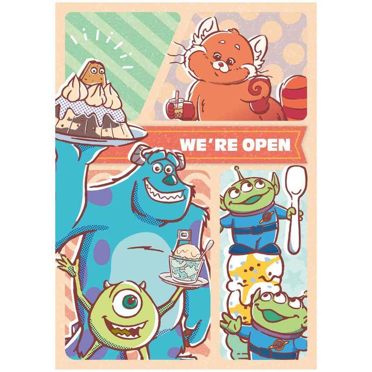 cinemacollection PIXAR メモ帳 パタパタメモ スイーツ ディズニー ピクサー インロック コレクション雑貨 キャラクター グッズ その他