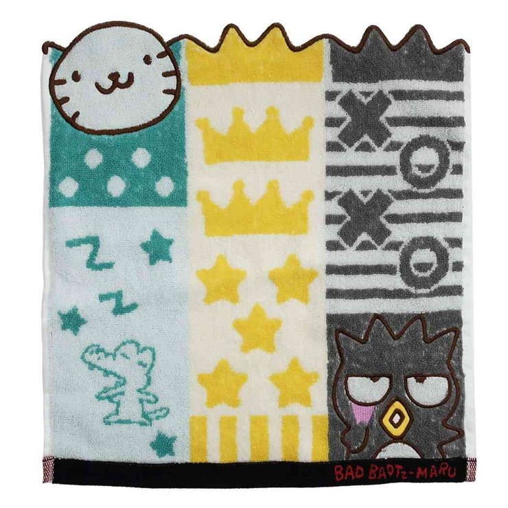 cinemacollection バッドばつ丸 ハンドタオル ジャガード ウォッシュタオル シャンブル サンリオ 丸眞 ..